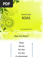 Download KOAS - Quick Quide by Arga Aditya SN241808722 doc pdf