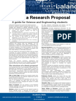 Writing a Research Proposal Science Engineering Update 051112 (2)