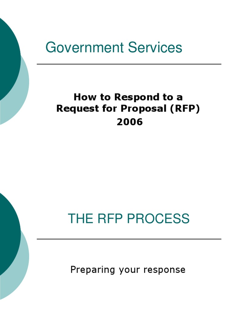 RFP Response Process Guide | PDF | Request For Proposal | Business