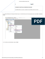 Como Criar Um Script SQL À Partir de Uma Base PDF