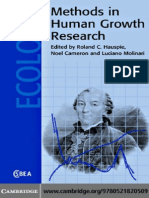 Methods in Human Growth Research