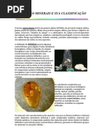O QUE SÃO MINERAIS E SUA CLASSIFICAÇÃO.docx
