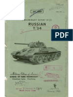 Preliminary Report No. 20 - Russian T-34