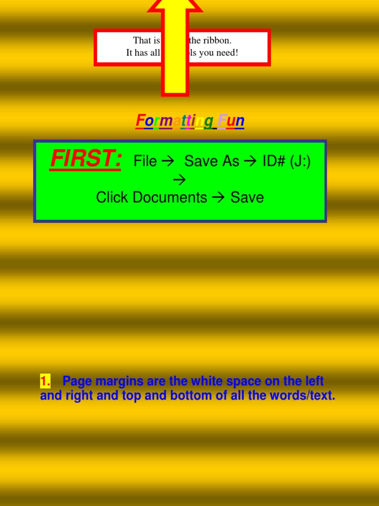 Document Formatting in Word | PDF | Computers