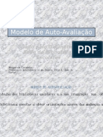 2 Sessão: Modelo de Auto-Avaliação (Power Point)