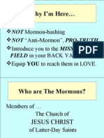 Mormonism - Week 1  Slides Handouts 
