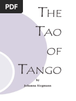 Download The Tao of Tango - Johanna Siegmann by Mikyrou SN241825852 doc pdf