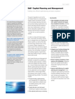 SAS Capital Planning Factsheet