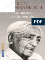La Nature de La Pensee - Jiddu Krishnamurti PDF