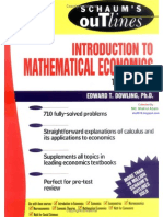 Schaums Introduction to Mathematical Economics -- 532 Shafi016.Blogspot.com