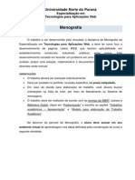 Orientacao Monografia - Pos Tecnologia Web PDF
