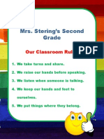 Classroom Rules Second Grade