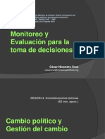 Cesar Cruz - Cambio Politico y Gestion Del Cambio - Sesion 4.pps