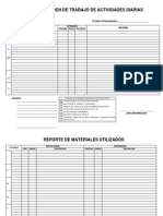 Nuevo ORDEN DE TRABAJO DE ACTIVIDADES DIARIAS