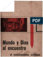 Colomer, Eusebio - Mundo y Dios Al Encuentro (Nova Terra) PDF