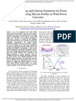 Thermal Loading and Lifetime Estimation For Power Device Considering Mission Profiles in Wind Power Converter