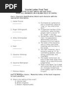 Download Scarlet Letter Final Test by Mrs P SN24187792 doc pdf