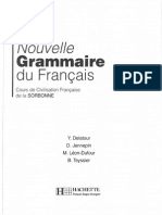 Nouvelle Grammaire Du Francais PDF