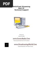 Download SHOUTcast Streaming - Best of Technical Support by scenicradio SN24188933 doc pdf