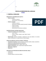 Guión de La Evaluación de Las Dimensiones Del Lenguaje PDF