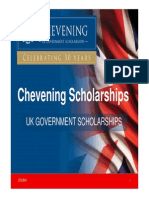 Chevening Scholarships Presentation