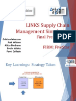 LINKS Supply Chain Management Final Presentation Template