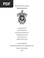 Download makalah manajemen data 1docx by kurniaratna SN241895151 doc pdf