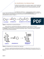 Lab 14 Biomolecules-Identification of An Unknown Sugar