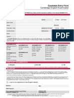 Individual Entry Form 1