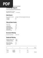 Gridding Report - : Data Source