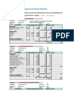 Precios Unitarios-Ins. Electr