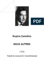 Zamiatine-Nous Autres PDF