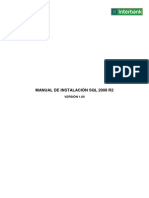 Manual de Instalación de SQL 2008 R2 Vs 1.00 240912 PDF