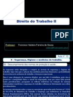 Direito Do Trabalho II. Aula 13