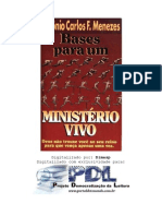 Bases para um ministério vivo - Antônio Carlos  F.  Menezes.docx