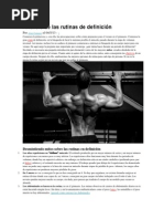 Analisis de Las Rutinas de Definicion PDF