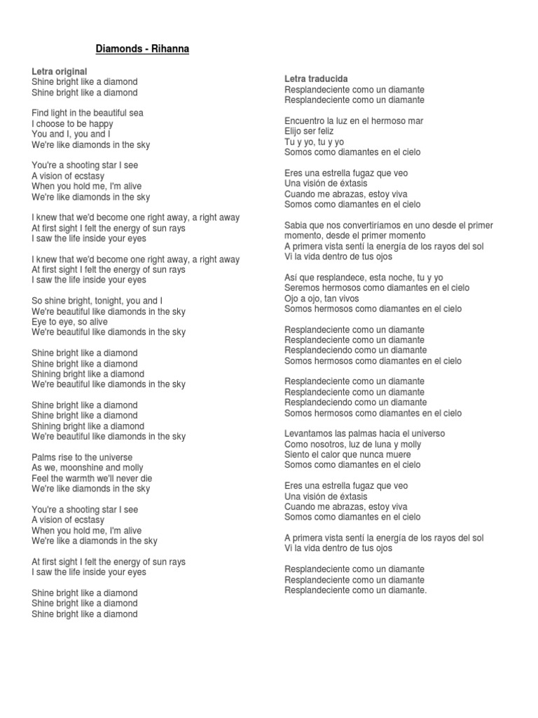 Letra y Traducción de \, image size:768x1024