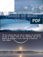 FRASES DE GRAN VALOR - Pps