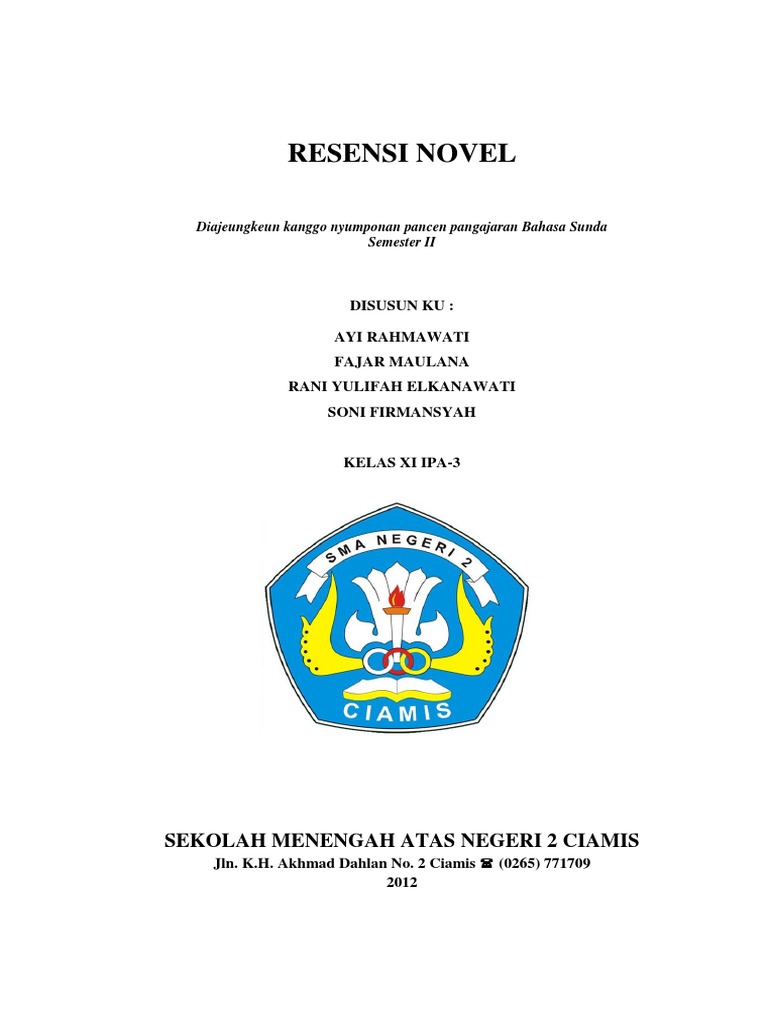 Resensi Novel Pangenten