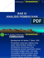 BAB XI. Analisis Pembiayaan