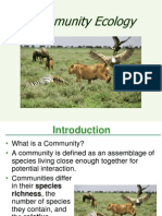 Lecture 19 - Community Ecology