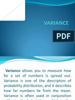 Variance