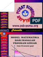 MODEL MATEMATIKA