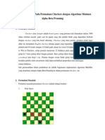 Kecerdasan Buatan Pada Permainan Checkers Dengan Algoritma Alpha Beta Prunning