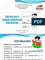 Tecnicas y Herramientas Docentes. Tema 1 PDF