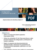 Cap 11.1 Configuracion Y Prueba de La Red PDF