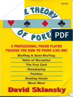 David Sklansky - Theory of Poker