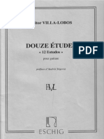 !! Book 12 Etudes - Villa-Lobos - Paris - 1929 (For Guitar) PDF