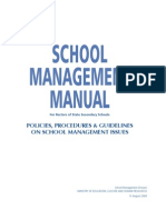 The School Management Manual