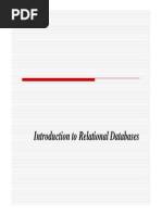 Relational database 